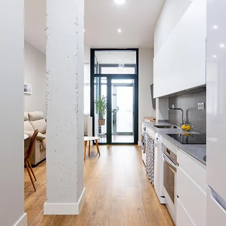 Ferienwohnung Av Gijon Poniente Playa Exterior foto